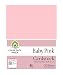 Baby Pink Cardstock - 8.5 x 11 inch - 65Lb Cover - 50 Sheets