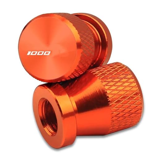 Bouchons de valve de pneu moto orange pour look racing CBR1000RR lors de vos sorties