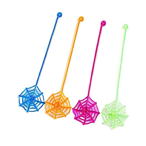 Vctitil 10pcs Sticky Spider Web Party Decoration Fun Stretchable Children's Toys Children's Novelty Toys Elastic Spider Web