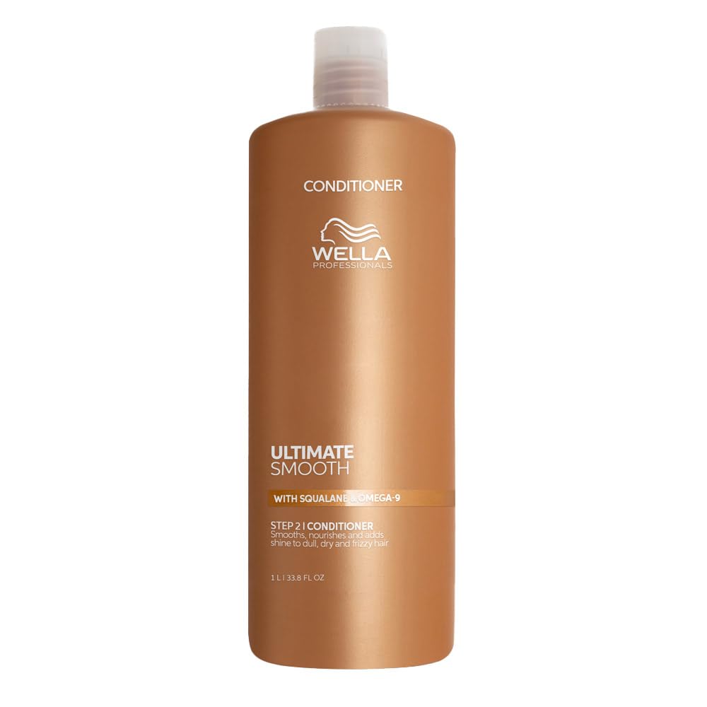 Wella Professionals Ultimate Smooth Conditioner - Odżywka do włosów suchych, matowych i puszących się włosów (1 l)