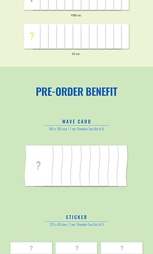 Miniatura 5 de DREAMUS CRAVITY NEW WAVE 4 Mini Álbum Chaqueta de polvo+Póster plegable en paquete+Photobook+Tarjeta Fotocard+Unidad Photocard+Tarjeta