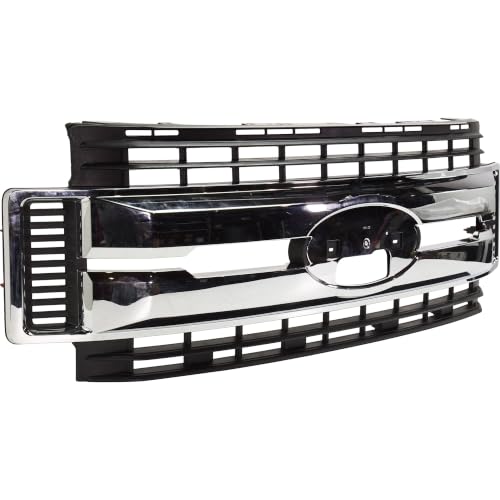 Image of Garage-Pro Grille Assembly For Ford F-250 Super Duty 2017-2019 Chrome