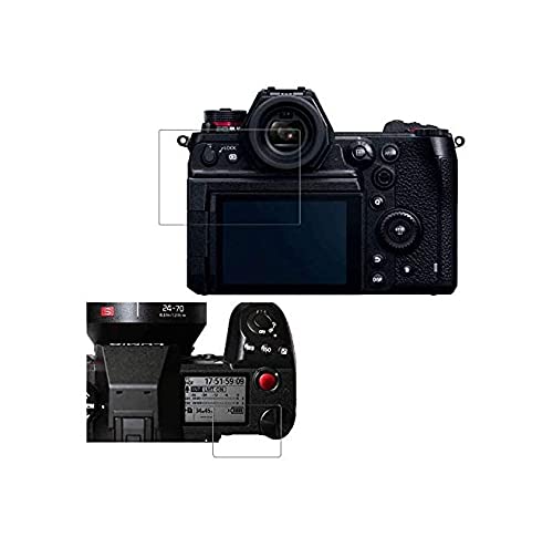 ClearView(�N���A�r���[) Panasonic LUMIX S1H DC-S1H�Ή� �t���ی�t�B���� �������Ő��H��e���I���ׂ��׃^�b�`�̍R�ۃ^�C�v