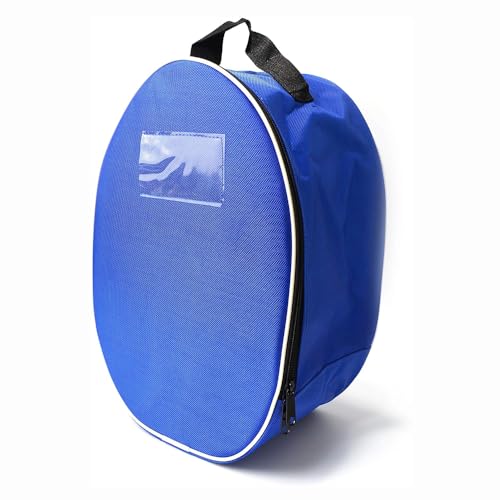 Fonher Fencing Mask Protective Bag Made of 1680D double strand Oxford cloth-Portable Handbag for Epee, Foil, Saber and Motorcycle Helmets(Blue)