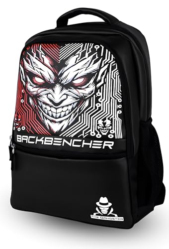 Image of THE GANGSTER Devil Edition Backbencher Bag (faux Leather) With 2 Hidden Pockets