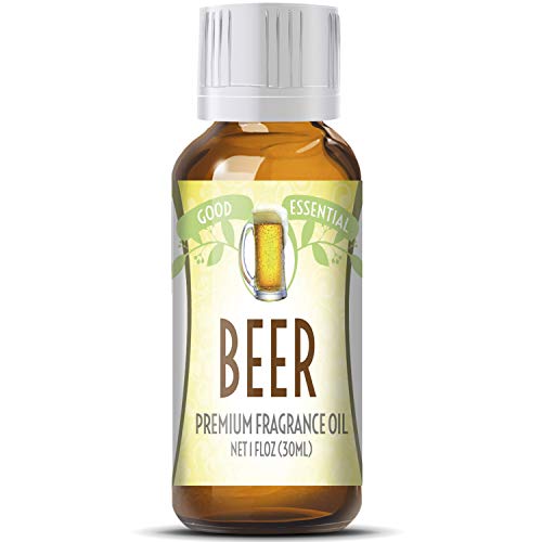 Beer Scented Oil by Good Essential (Huge 1oz Bottle - Premium Grade Fragrance Oil) - Perfect for Aromatherapy, Soaps, Candles, Slime, Lotions, and More!