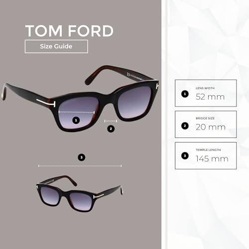 Tom Ford FT0237 Snowdon Square Sunglasses for Men +BUNDLE with ACCESSORY EYEWEAR KIT4