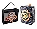 Large Target Pouch Storage Carry Equipment Bag Accessories Set with 6Pcs Foam Shooting Targets Compatible with Nerf N-Strike Elite, Mega, and Rival Series Guns