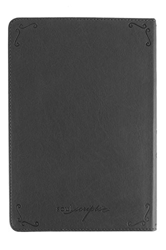 Soulscripts Fear Not Cross, Flexcover Journal, Charcoal Gray, 6 X 8 1/2 Inches, 400 Pages #TOP6