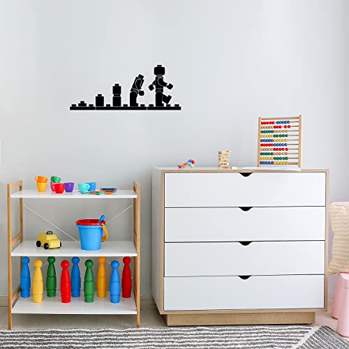 Vinilo Decorativo de Pared Lego Evolution 15" x 37"
