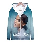 3 bis 17 Jahre Kinder Hoodies Ariana Grande 3D Printed Hoodie Sweatshirt Mädchen Hip Hop Langarm Jacke Mantel Kinderkleidung