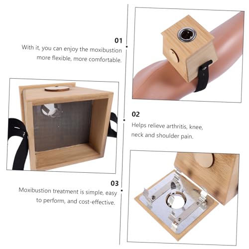 Herramienta portátil de caja de calor para terapia para alivio de quemaduras, diseño ligero y conveniente para uso en el hogar miniatura 5