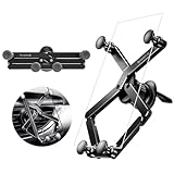 927円お得!Laza-Vally 重力式車載ホルダー アルミ製スマートフォンホルダー スマートフォンスタンド 自動開閉 「ブラック」