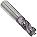 YG-1 EH095 Carbide Square Nose End Mill, TIALN Multilayer Finish, Roughing Cut, Non-Center Cutting, 30 Deg Helix, 4 Flutes, 4" Overall Length, 0.75" Cutting Diameter, 0.75" Shank Diameter