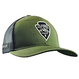 Kerusso Mens Cap - Almighty Guide Service - Green - One Size Fits Most