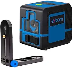 Nível Laser Verde em Cruz 3D, Auto-nivelamento, Recarregável