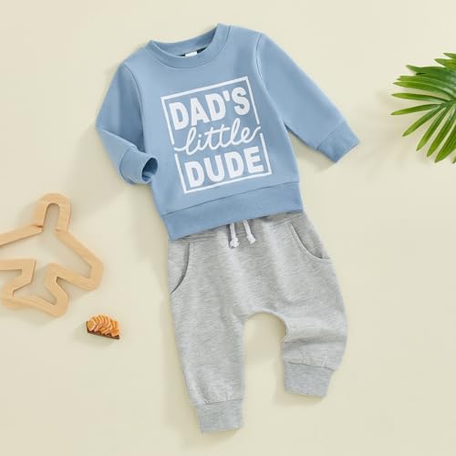 Toddler Baby Boy Clothes Fall Winter Sweatshirt Pants 2 Piece Set Infant Color Block Long Sleeve Top Suit Outfits3