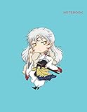  Chibi Sesshomaru Inuyasha Notebook Cover: 110 White Pager, (8.5 x 11 inches) Letter Size, Classic Lined pages.