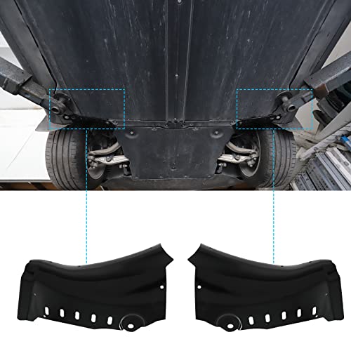 Wonvon Skid Plate Front Coolant Hose Guard Fits For 2021 2022 Tesla Model 3 Under Engine Guard Cover Chassis Side Near Front Tire Parts Under Body Shield #TOP1