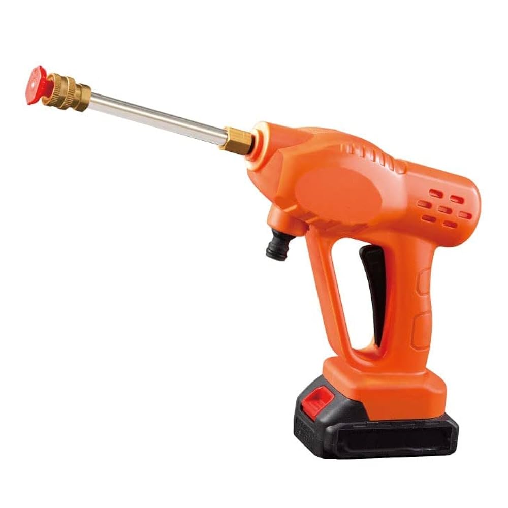 Amazon | ファミリー・ライフ 高圧洗浄機 コードレス 充電式 高