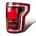 Ussbaye LED Tail Lights Compatible with 2017-2020 Ford F150 Raptor Taillight Assembly Rear Lamp Taillights HL3Z13404H （Right Passenger side Black Housing, 2017-2020 F150）