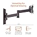 Amazon Basics Full Motion Articulating-Arm TV Wall Mount for 12 to 39