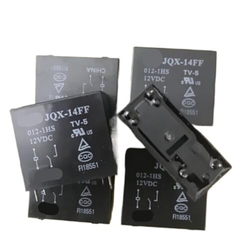 JQX-14FF-012-1HS Relais 12V 12V CC 4 broches pour carte électronique