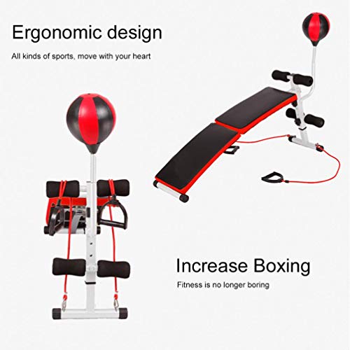 Prepare for your PlayStation 5,Game gym essentials, Ab Bench Decline Adjustable ,Incline Weight Bench Adjustable with A Pair of 1kg Dumbbells /Boxing ball