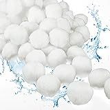 hygger Bio Filter Balls, 3 pounds Fish Tank Culture Ball Filtration Media for All Aquarium Tanks,...