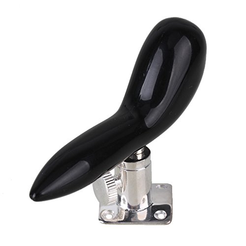 71 x 15mm Black Bassoon Hand Rest Base Set Hand Saddle Silver Plated Base - Thumbnail 4