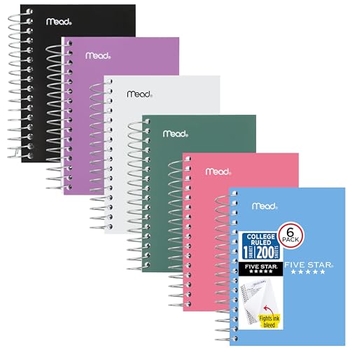 Cahier à spirale de poche pour ne plus perdre vos idées mini bloc-notes ligné violet