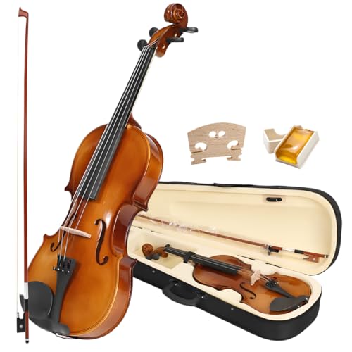 Violino Acústico 4/4 Arco Breu Cavalete Mdf Estojo Luxo