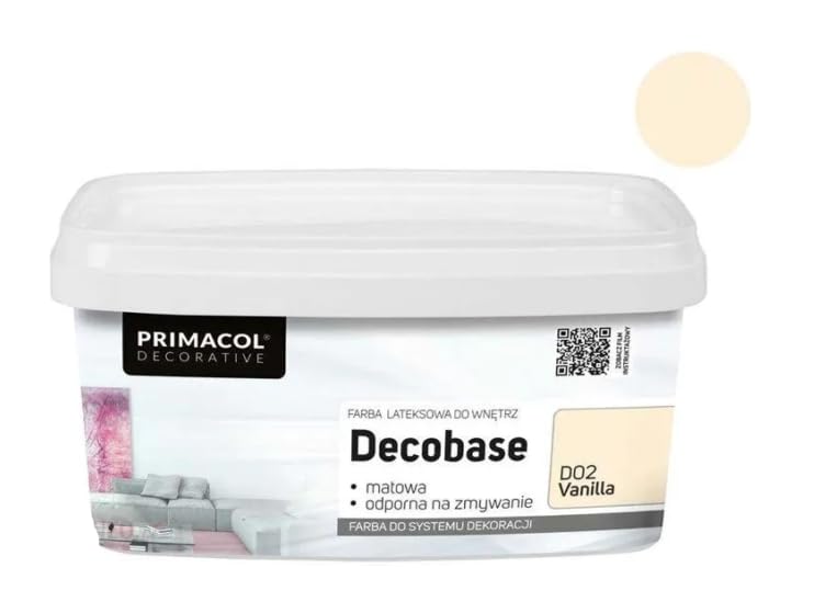 TRANS - PAL Primacol Silver Sand Textured Interior Feature Wall Paint, 1L, Decorative. Decobase of your Choice (Decobase Paint D03 Jasmine 1l)