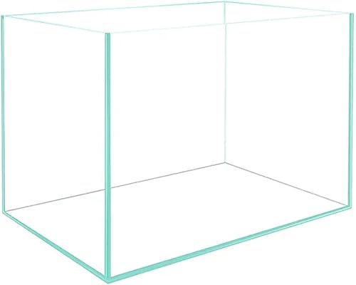 Azure OCEAN Tanque de acuario ultra transparente de 17.1 galones sin borde bajo, 23.6 pulgadas de largo x 11.8 pulgadas de ancho x 14.1 pulgadas de