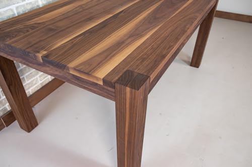 Small-Dining-Table-for-2-or-4-People-Apartment-Dining-Table-Wooden-Table-with-Legs-Walnut-Dining-Table-Suitable-for-Small-Spaces-Suitable-for-Kitchen-or-Dining-Room-Tables Small Dining Table for 2 or 4 People Apartment Dining Table Wooden Table with Legs Walnut Dining Table Suitable for Small Spaces Suitable for Kitchen or Dining Room Tables