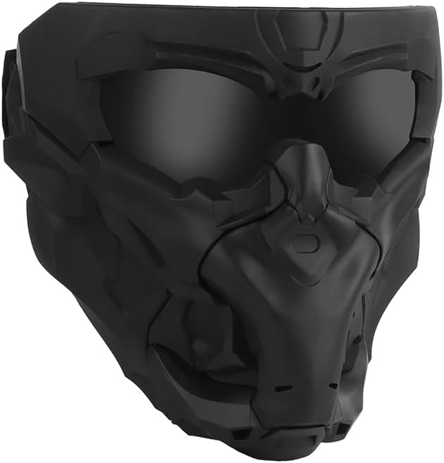 Tactical Halloween Cosplay Skull Mask Paintball Airsoft hooting Face Protection Gear