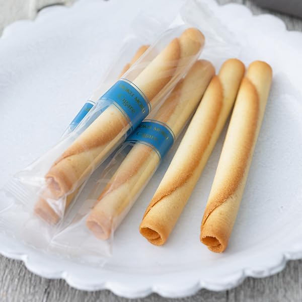 YOKU MOKU Assorted Butter Cookies – Assortiment de Biscuits 36 Pieces – Japanese Langue de Chat & Variety Gift Tin – Premium Confectionery from Japan