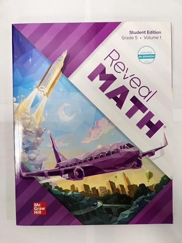 Reveal Math Student Edition, Grade 5, Volume 1 0076659364 Book Cover