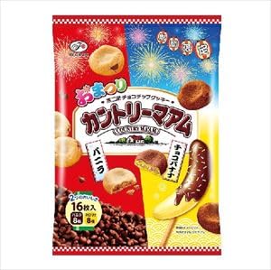 不二家 カントリーマアム バニラ＆チョコバナナ