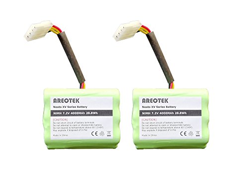 Areotek Replacement Battery for Neato XV-11 XV-12 XV-14 XV-15 XV-21 XV-25, XV Essential, XV Signature Pro, Compatible with Neato Robotics 945-0005 205-0001 945-0006 945-0024