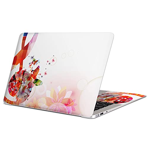igsticker MacBook Air 13inch A1466 / A1369 専用スキンシール 2010~2017モデルまで対応 マックブック エア Mac Air 13インチ ノートブック フィルム ステッカー アクセサリー 保護 015779