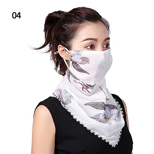 1 Peça Protetor Solar UV Protetor Solar Rosto Pescoço Cachecol Lenço À Prova de Vento Protetor Solar