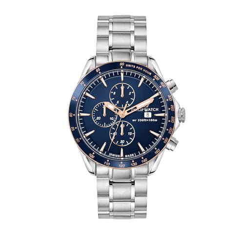 Philip Watch BLAZE Orologio Uomo Cronografo in Acciaio - R8273995006
