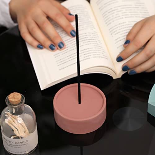 Boowan Nicole SH0894 Cement Incense Holder Mold Geometric Silicone Concrete Incense Insert Decorative Mould thumb #4