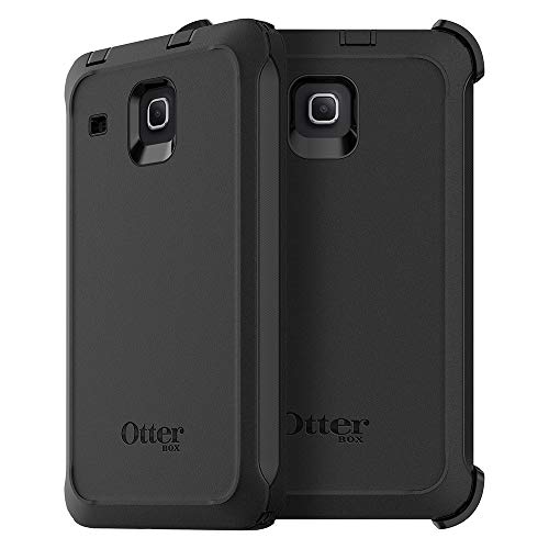 OTTERBOX DEFENDER SERIES Case for Samsung Galaxy TAB E (8.0) - Retail Packaging - BLACK
