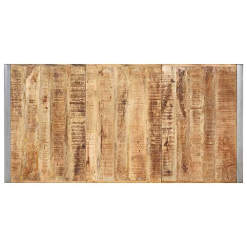 Table repas bois massif manguier 200 cm pour recevoir vos nombreux invités