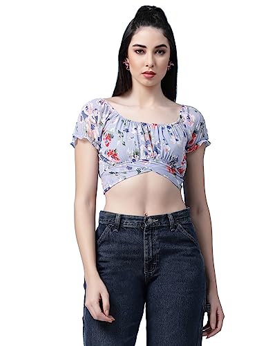 Image of OOMPH! Women's Floral Relaxed Fit Top