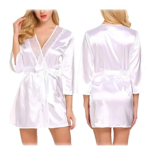 Robe en satin pour femme idéale pour vos moments de détente et soirées cocooning