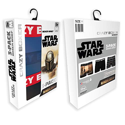 Crazyboxer Mandalorian Men's Boxer Brief(Pack3) #TOP7