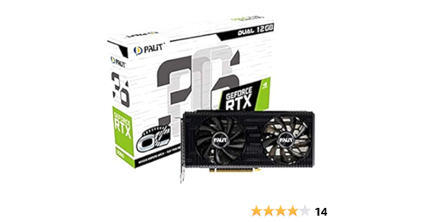 PALIT RTX3060 DUAL 12GB/NE63060019K9-190AD LHR、GeForce/NVIDIA/RTX3060 ...